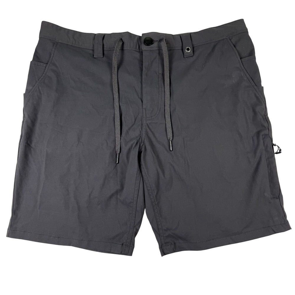 686 Shorts Mens 36 Everywhere Collection Technical Hiking Stretch Charcoal Grey